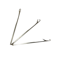 Hair Extensions Looper Needle Tools 3 sizes Micro Beads Hair Threader