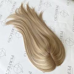 Best Human Hair Toppers For Hair Loss 6*6 Silk Base -Aura