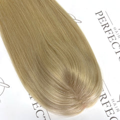 Ladies Hair Toppers For Thinning Hair Blonde Hair Pieces 3x5 mono Base
