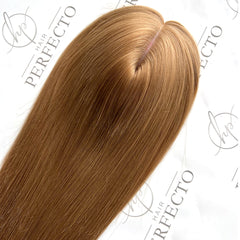 Real Human Hair Toppers for women with thinning hair 4"x6" Mono Toppers