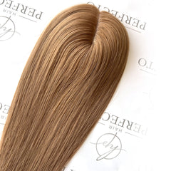 Premium Human Hair Toppers 4X4 Small Hair Pieces For Thinning Hair
