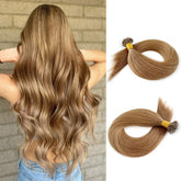 Nano Hair Extensions - #6 Keratin Hair Extensions | Hairperfecto