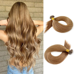 Nano Hair Extensions - #6 Keratin Hair Extensions | Hairperfecto