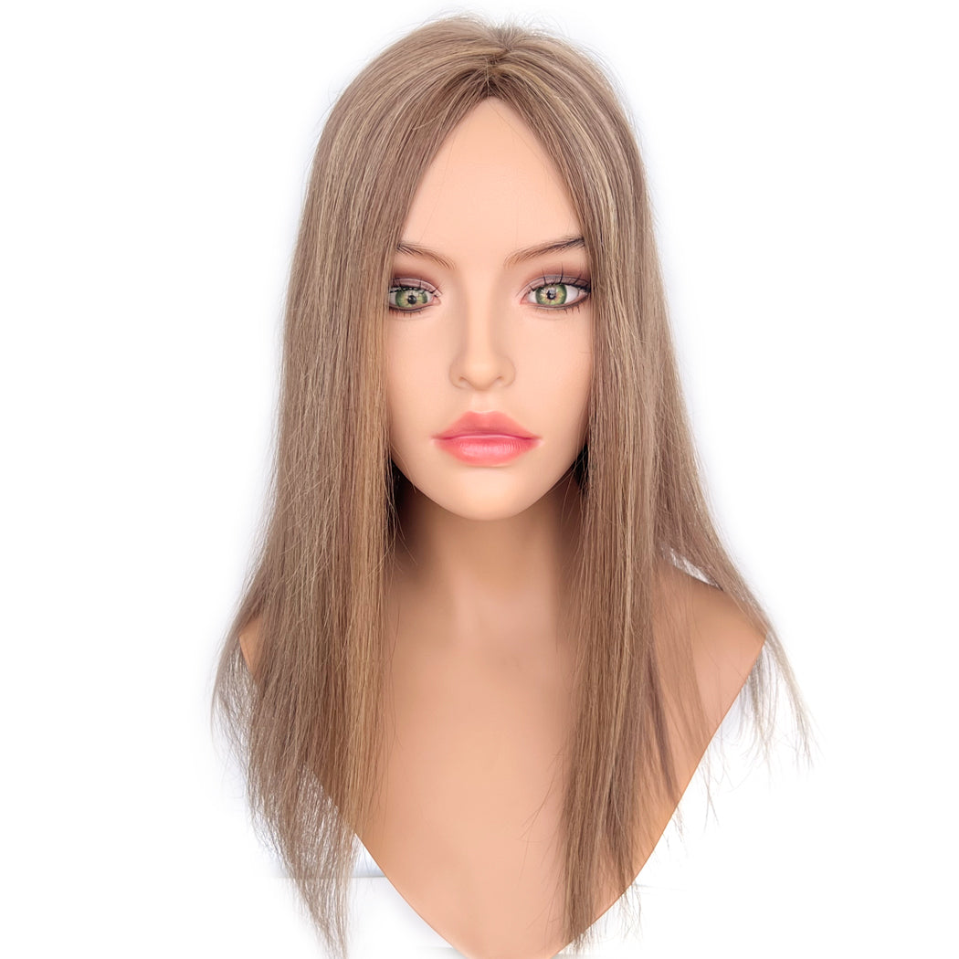 Hair Toppers 18'' #4/12 8''*8'' - Silk Top Hair Toppers| Hairperfecto