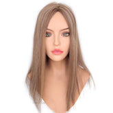 Hair Toppers 18''  #4/12  8''*8'' - Silk Top Hair Toppers| Hairperfecto