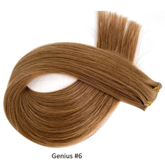 Genius Hair Wefts - 100% Virgin Human Hair Wefts #6 | Hairperfecto