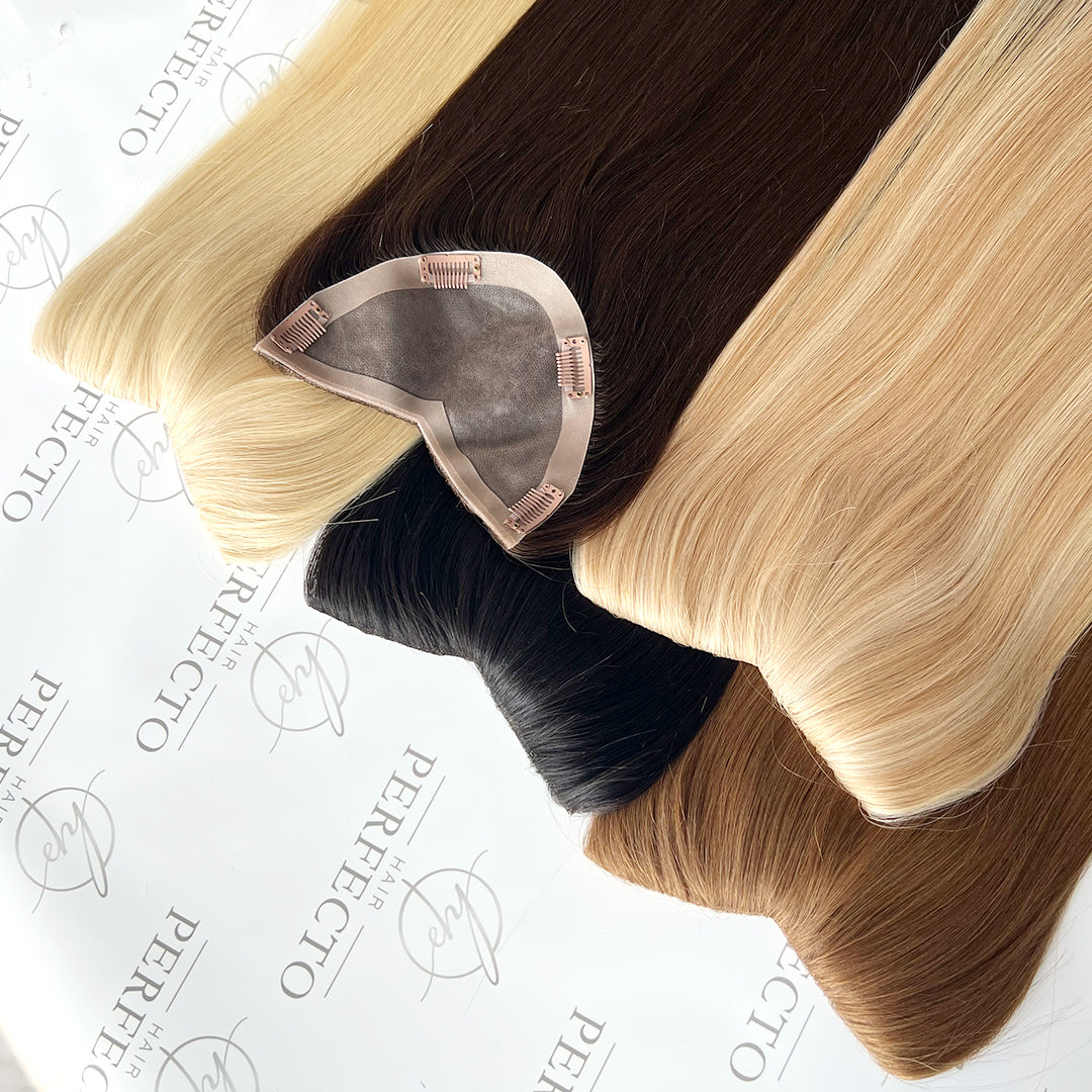 Human Hair Toppers Mono Base Suppliers | Hairperfecto