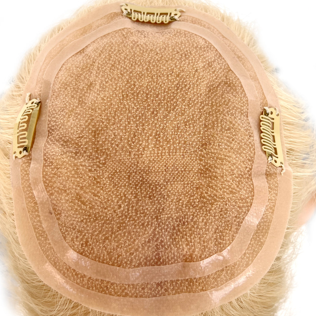 Hair Toppers 18''  #24  5.5''*6'' - Mono Hair Toppers| Hairperfecto