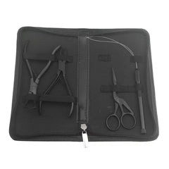 Hair Extension Beading Tool Kit Beading Tool Kit Remove Plier Set for beads (4 Piece)